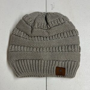 Grey Knit Beanie